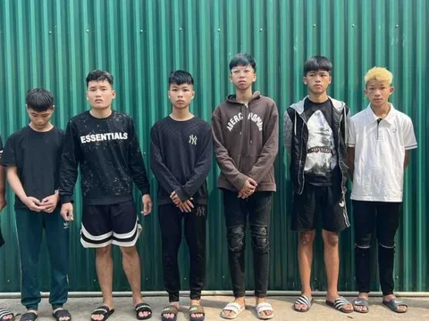 Hà Nội: Bắt nhóm cầm hung khí hành hung người đi đường