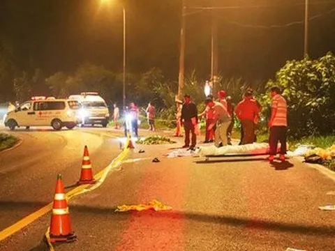 Lâm Đồng: Truy tìm xe ô tô gây tai nạn làm 2 người tử vong rồi bỏ trốn