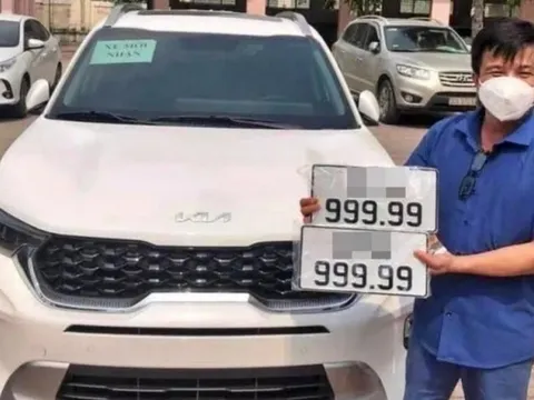 Xe 800 triệu, biển 99999 giá bán 1,7 tỷ: ĐBQH muốn nâng mức đấu giá