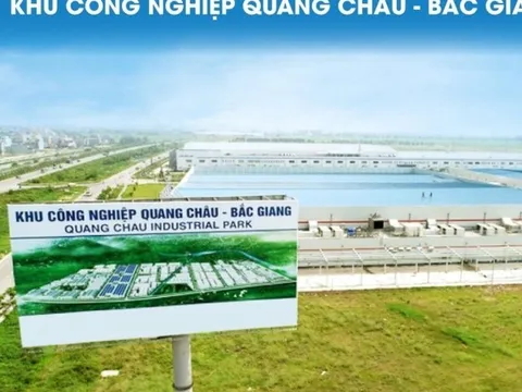 Dự án khu công nghiệp Quang Châu được rót vốn 996 tỷ đồng