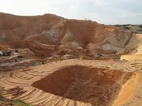 Bình Thuận: Các mỏ khai thác titan phải đảm bảo an toàn khi khai thác