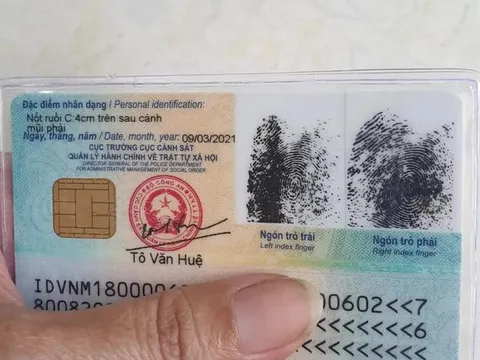 Dãy số ở mặt sau CCCD gắn chip tiết lộ điều gì?
