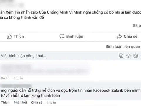 Thực hư dịch vụ đọc trộm tin nhắn trên facebook, zalo?