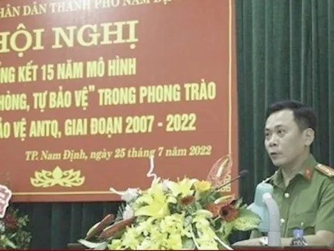 Trưởng Công an TP Nam Định đột ngột qua đời