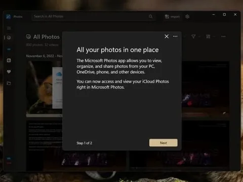 Người dùng iPhone có thể xem ảnh từ iCloud Photos ở máy tính chạy Windows 11