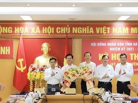 Ông Trần Báu Hà giữ chức Phó Chủ tịch UBND tỉnh Hà Tĩnh