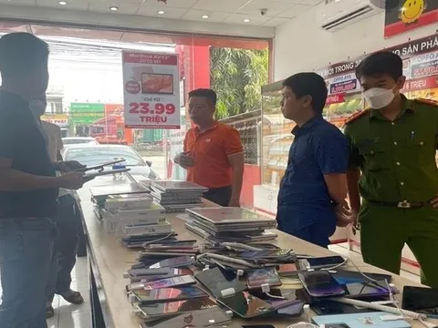 Bắt đối tượng đột nhập FPT shop trộm tài sản trị giá hơn 1 tỷ đồng