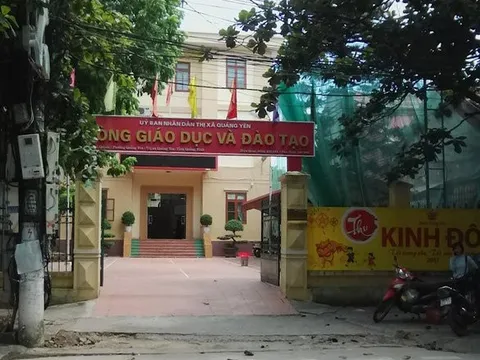 Quảng Ninh: Lý do cựu Trưởng phòng Giáo dục và Đào tạo thị xã Quảng Yên bị bắt