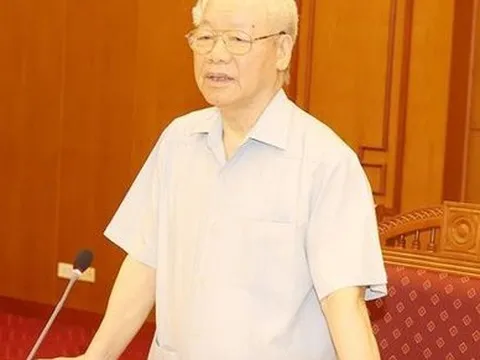 Những hình ảnh Tổng Bí thư chủ trì họp về phòng, chống tham nhũng, tiêu cực