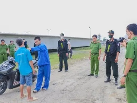 Thực nghiệm điều tra vụ giết người, cướp tài sản dưới cầu Cần Thơ