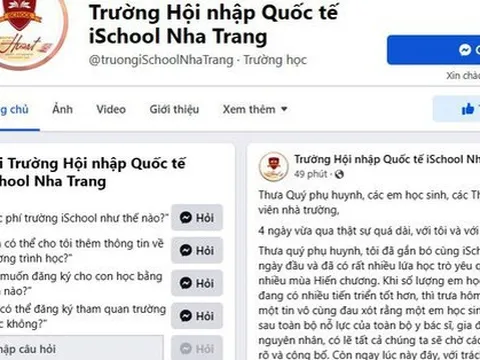 257 học sinh Trường iSchool Nha Trang nhập viện: Một em lớp 1 tử vong