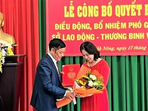 Phó Giám đốc Sở Lao động Đắk Nông xin nghỉ việc sau hơn một tháng được bổ nhiệm