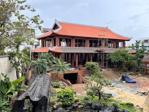 Quảng Ngãi: Chủ nhân xây nhà trên đất lúa đã nộp phạt