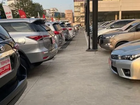 Sức mua ôtô cũ giảm mạnh