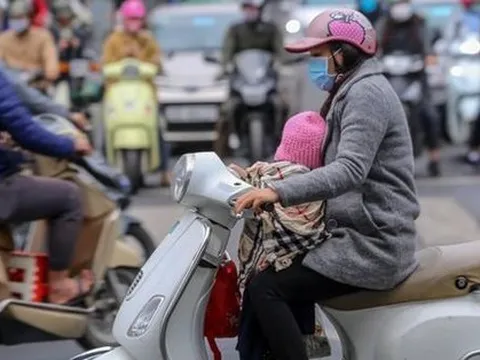 Từ tối nay, miền Bắc chìm trong mưa rét