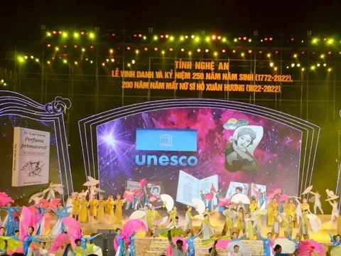 Lễ vinh danh và Kỷ niệm 250 năm năm sinh, 200 năm năm mất nữ sĩ Hồ Xuân Hương