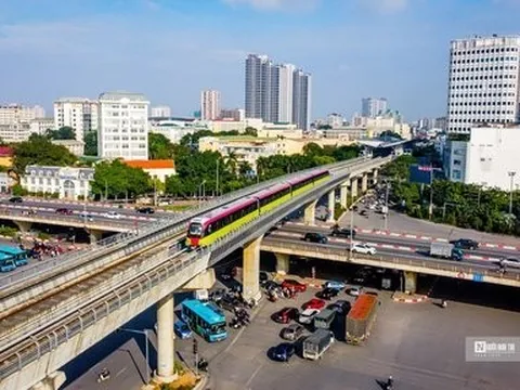 Vận hành thử 8 đoàn tàu Metro Nhổn – ga Hà Nội để đo hiệu xuất