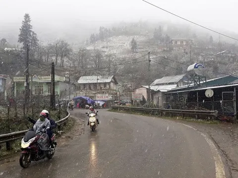 Không khí lạnh tăng cường, nhiệt độ Bắc Bộ và Bắc Trung Bộ xuống thấp