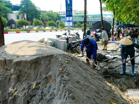 Cử tri Hà Nội đề nghị đánh giá lại đá lát vỉa hè "siêu bền"