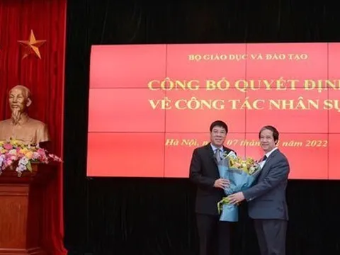 Bộ GD&ĐT bổ nhiệm Cục trưởng Cục Quản lý chất lượng
