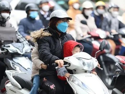 Từ đêm nay, miền Bắc giảm 2-4 độ, trời rét khô