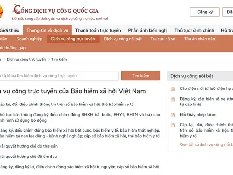 Quy trình giải quyết hưởng, chi trả BHXH một lần xác thực qua chữ ký số