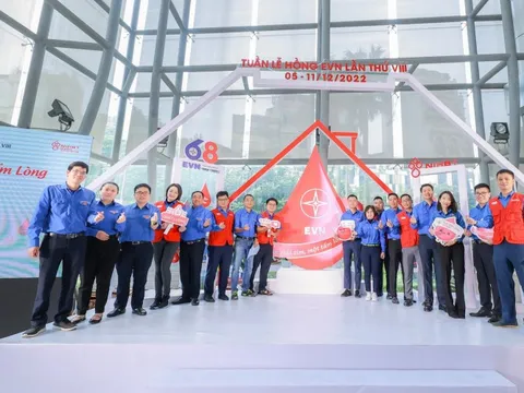 Hơn 9.000 đơn vị máu được hiến tặng trong Tuần lễ hồng EVN lần thứ VIII