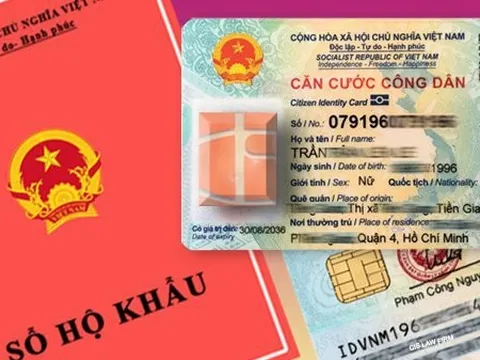Làm CCCD gắn chip thế nào khi sổ hộ khẩu bị "khai tử" vào năm sau?