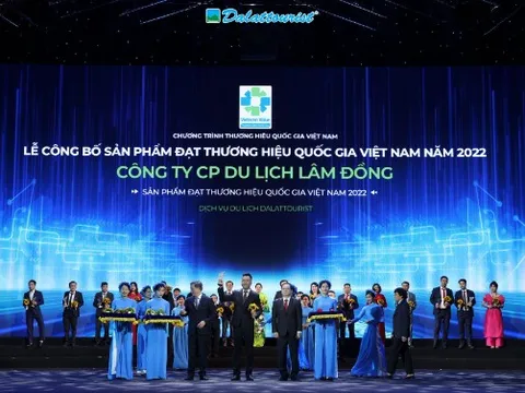 Dalattourist tự hào 2 kỳ liên tiếp đạt Thương hiệu Quốc gia Việt Nam