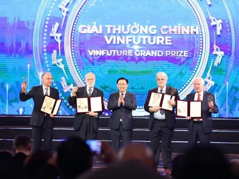 Công nghệ mạng toàn cầu giành giải thưởng 3 triệu USD của VinFuture