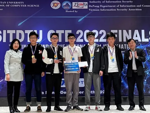 Học viện Kỹ thuật mật mã đoạt giải nhất cuộc thi An toàn thông tin quốc tế