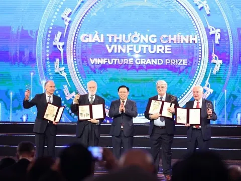 5 nhà khoa học phát minh công nghệ mạng toàn cầu đoạt giải VinFuture 3 triệu USD