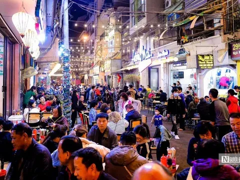 Hà Nội khai trương phố ẩm thực đêm Đảo Ngọc - Ngũ Xã