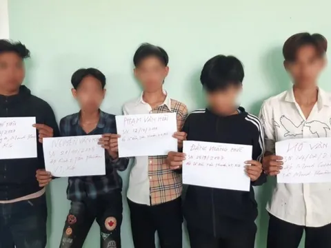 Kiên Giang: Bắt nhóm thiếu niên gây ra hàng loạt vụ trộm cắp xe máy