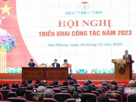 Khai mạc Hội nghị Triển khai công tác năm 2023 Hội Luật gia Việt Nam