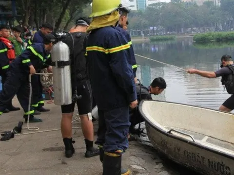 Tìm thấy thi thể nam thanh niên gieo mình xuống hồ Thiền Quang