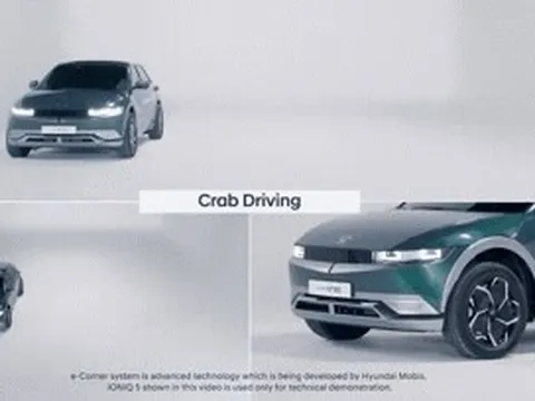 Hyundai trình diễn xe điện đi ngang như cua, xoay 360 độ giúp việc đỗ xe - 'cứu tinh' cho đường phố Việt Nam là đây chứ đâu