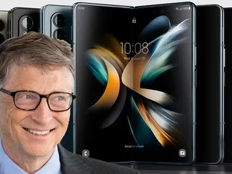 Bill Gates tiết lộ lý do thích dùng Samsung Galaxy Fold 4 mỗi ngày thay vì smartphone màn hình gập của Microsoft