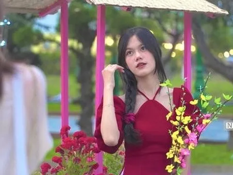 Bình Thuận:Hàng ngàn người dân check-in Đường hoa Xuân Quý Mão