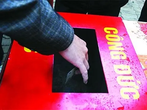 Quy định mới về tiền công đức, tài trợ cho di tích và hoạt động lễ hội