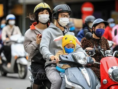 Không khí lạnh bao phủ Bắc bộ, nhiệt độ xuống thấp