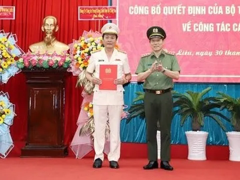 Bạc Liêu có tân Giám đốc Công an tỉnh