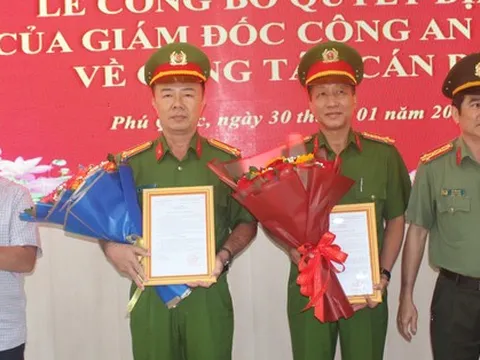 Điều động Trưởng Công an TP Phú Quốc vào đất liền nhận nhiệm vụ mới