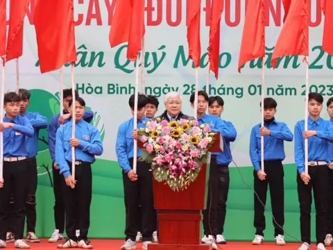 Trung ương Đoàn phát động Tết trồng cây 'Đời đời nhớ ơn Bác Hồ' Xuân Quý Mão