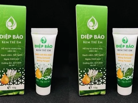Bộ Y tế yêu cầu báo cáo vụ kem Diệp Bảo bị Mỹ thu hồi