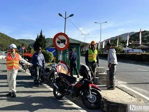 Lâm Đồng: Chính thức đóng cửa đèo Prenn để nâng cấp