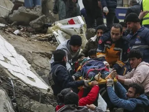 WHO: Số người thiệt mạng vì động đất ở Syria - Thổ Nhĩ Kỳ có thể lên đến hơn 20.000