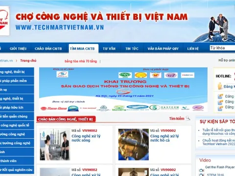 Sẽ vận hành Sàn Giao dịch công nghệ quốc gia tại Hà Nội