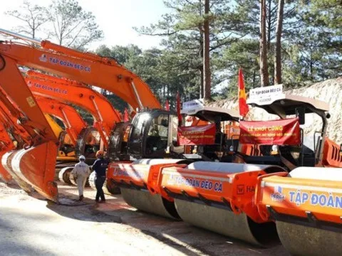 Doanh nghiệp đầu tư công đồng loạt khởi công các gói thầu dự án Bắc – Nam