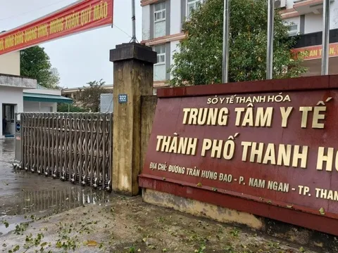 Trung tâm Y tế TP.Thanh Hóa yêu cầu các đơn vị nộp tiền in băng rôn
